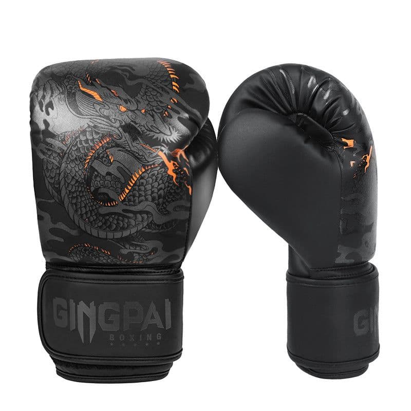 image-Professional Gloves Men's Sanda Fight Training Boxing Gloves