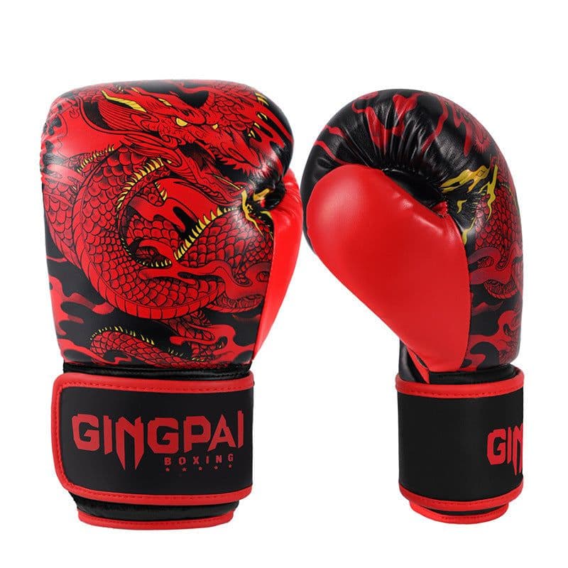 image-Professional Gloves Men's Sanda Fight Training Boxing Gloves