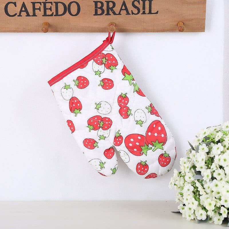 image-New Baking High Temperature Microwave Oven Thickened Gloves