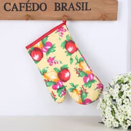 image-New Baking High Temperature Microwave Oven Thickened Gloves