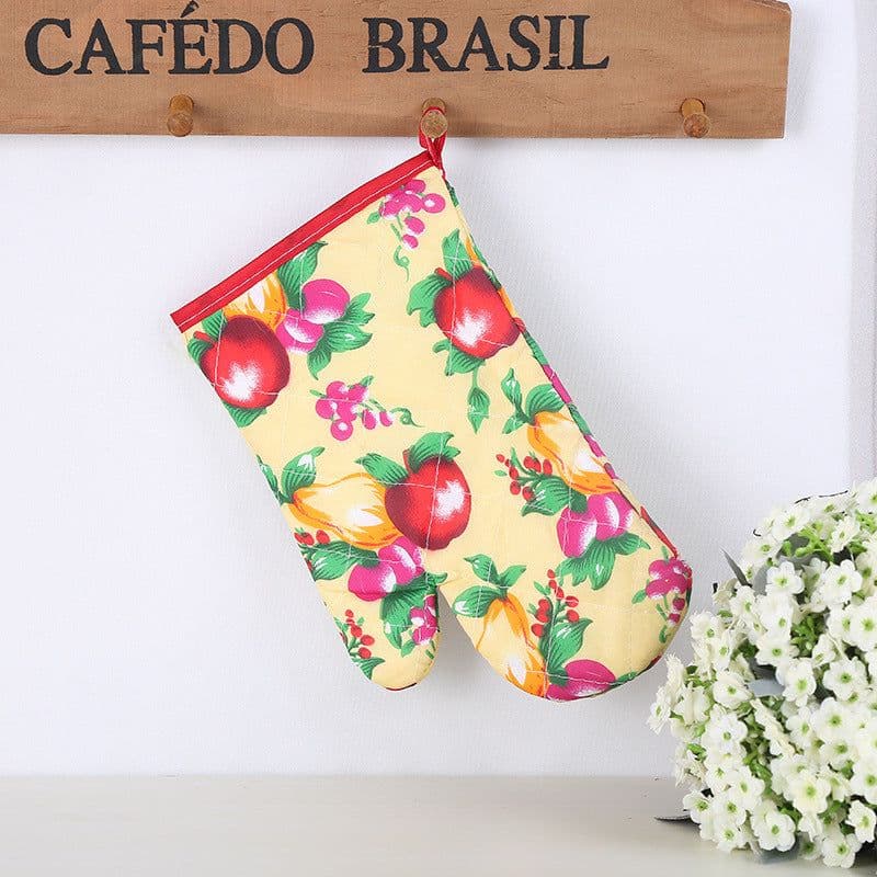 image-New Baking High Temperature Microwave Oven Thickened Gloves