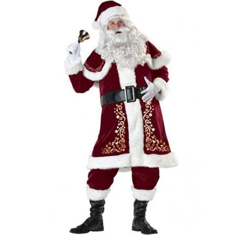 image-Santa couple costume Christmas dress
