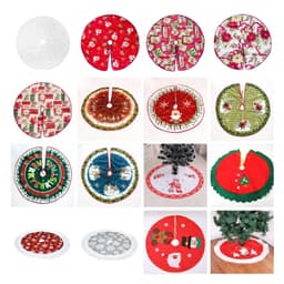image-Christmas tree skirt Christmas tree decorations Christmas gifts Christmas scene matching