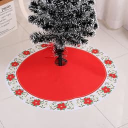 image-Christmas tree skirt Christmas tree decorations Christmas gifts Christmas scene matching