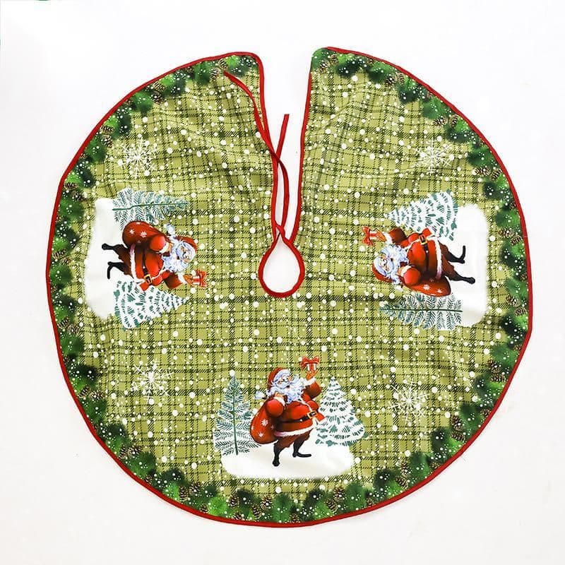 image-Christmas tree skirt Christmas tree decorations Christmas gifts Christmas scene matching