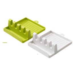 image-Household Soup Spoon Chopstick Holder Spatula Drag Mat