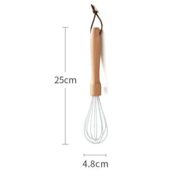 image-Acacia Wood Non-stick Frying Pan With Wooden Spatula