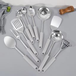 image-Household Fashion Simple Hanging Stainless Steel Spatula Kitchenware Set