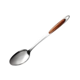 image-Spatula Stainless Steel Golden Kiwi Wooden Spoon Household