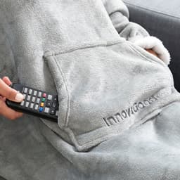 image-Oversized Sweatshirt Blanket with Fleece Lining Swug InnovaGoods
