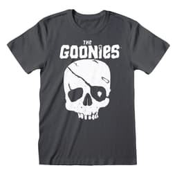 image-Short Sleeve T-Shirt The Goonies Skull and Logo Graphite