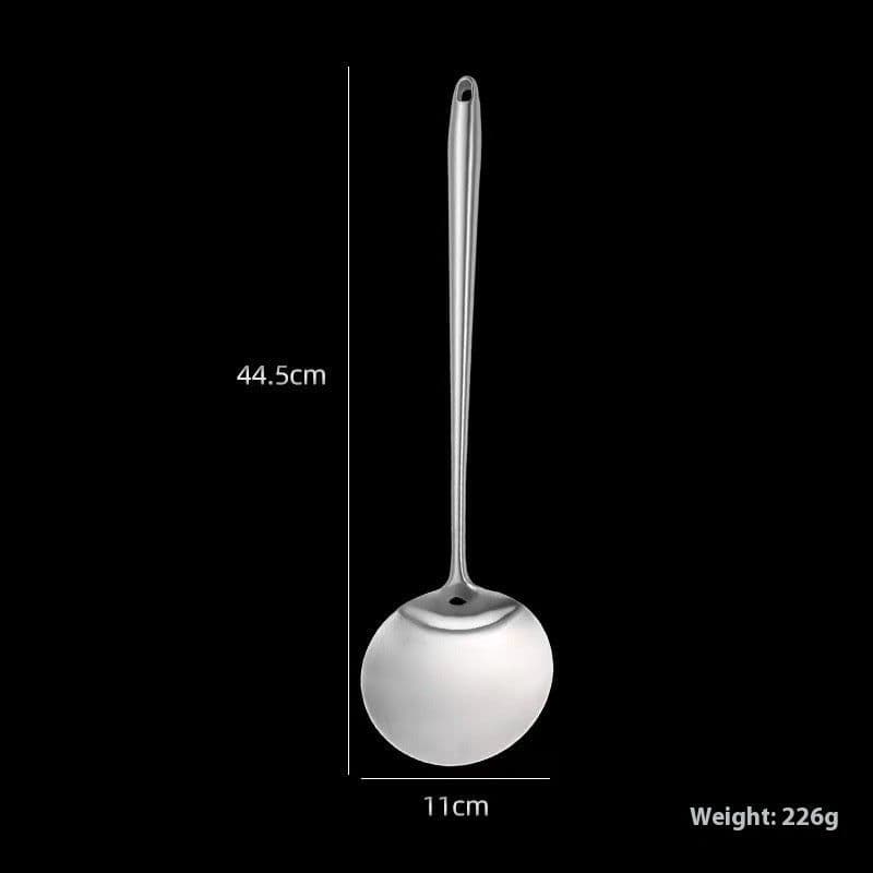 image-Stainless Steel Spatula Lengthened Kitchen Supplies