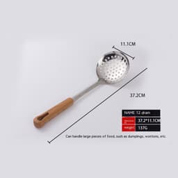 image-Stainless Steel Spatula And Soup Spoon Kitchen Utensils