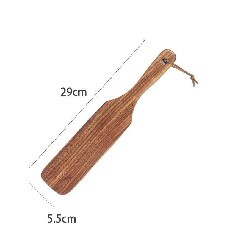 image-Teak Spatula For Household Kitchen
