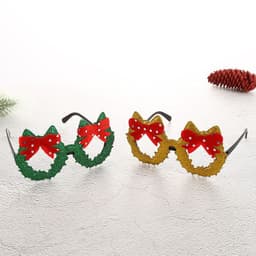 image-Party Christmas Children's Toys Christmas Luminous Glasses Frame