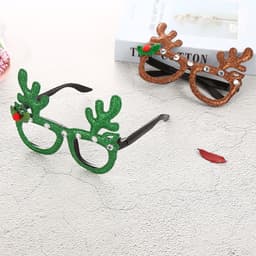 image-Party Christmas Children's Toys Christmas Luminous Glasses Frame