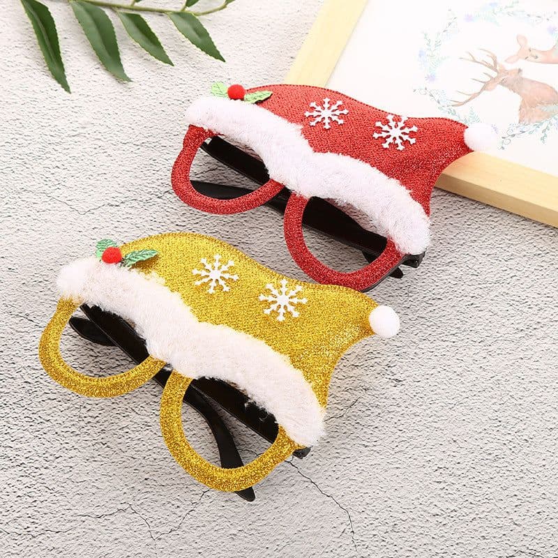 image-Party Christmas Children's Toys Christmas Luminous Glasses Frame