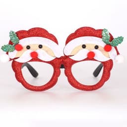 image-Party Christmas Children's Toys Christmas Luminous Glasses Frame
