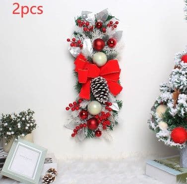 image-Christmas Day Door Curtain Home Decoration Hanger