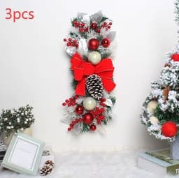 image-Christmas Day Door Curtain Home Decoration Hanger