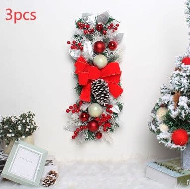 image-Christmas Day Door Curtain Home Decoration Hanger