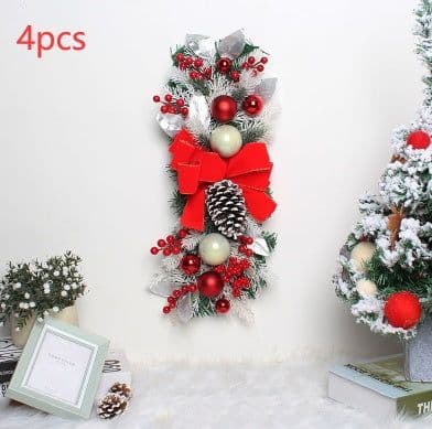 image-Christmas Day Door Curtain Home Decoration Hanger