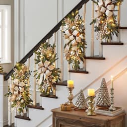 image-Christmas Day Door Curtain Home Decoration Hanger
