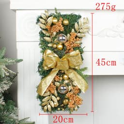 image-Christmas Day Door Curtain Home Decoration Hanger