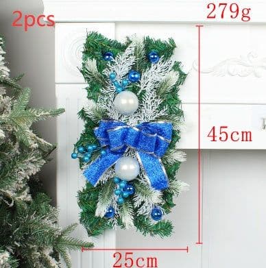 image-Christmas Day Door Curtain Home Decoration Hanger