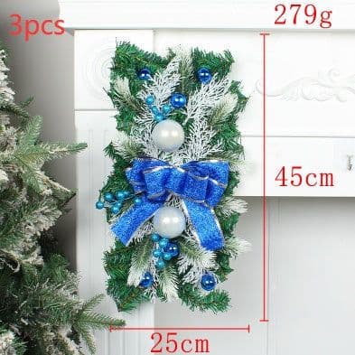 image-Christmas Day Door Curtain Home Decoration Hanger
