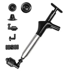 image-High-Pressure Compressed Air Plunger with Accessories and 5-in-1 Pressure Gauge Jetpro InnovaGoods