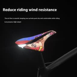 image-Bike Saddle Ultra-light EVA Cushion Comfortable Hollow
