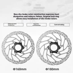 image-Middle-sized Lock Disc Mountain Bike Road Bike Central Lock Brake Pad 160180 Disc