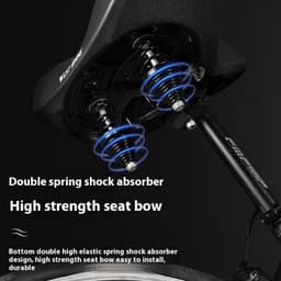image-Mountain Highway Vehicle Comfortable Fitting And Fixture Bike Saddle