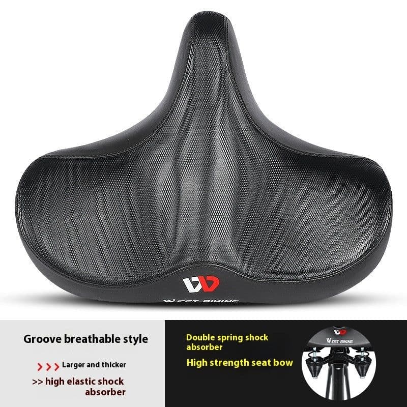 image-Mountain Highway Vehicle Comfortable Fitting And Fixture Bike Saddle