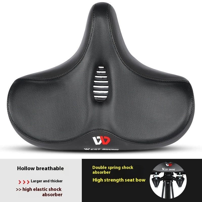 image-Mountain Highway Vehicle Comfortable Fitting And Fixture Bike Saddle