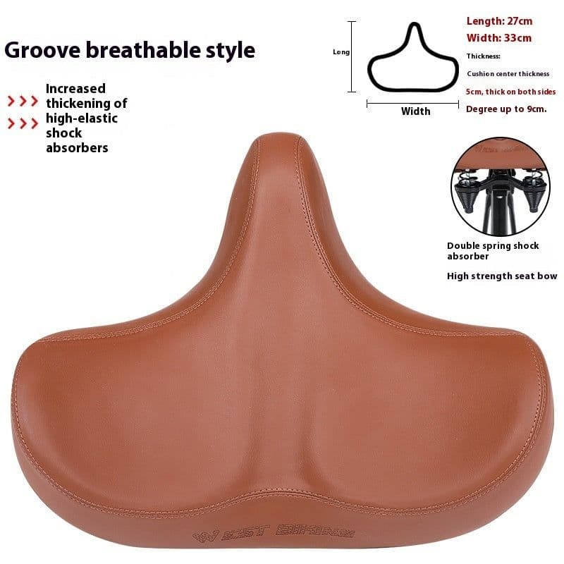 image-Mountain Highway Vehicle Comfortable Fitting And Fixture Bike Saddle