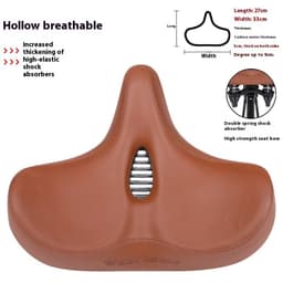 image-Mountain Highway Vehicle Comfortable Fitting And Fixture Bike Saddle