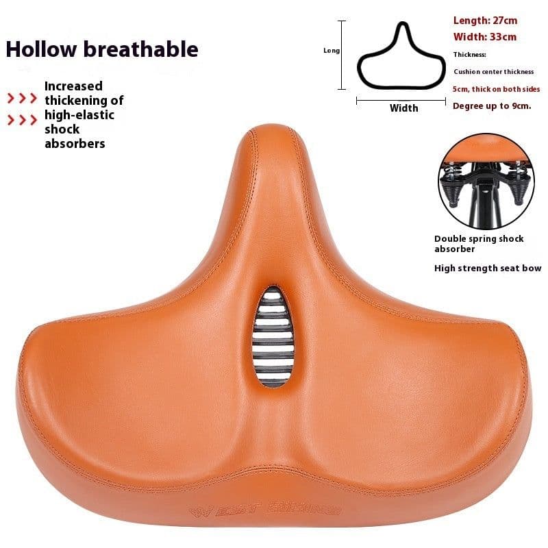 image-Mountain Highway Vehicle Comfortable Fitting And Fixture Bike Saddle