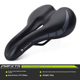 image-Bike Saddle Comfortable Breathable Accessories