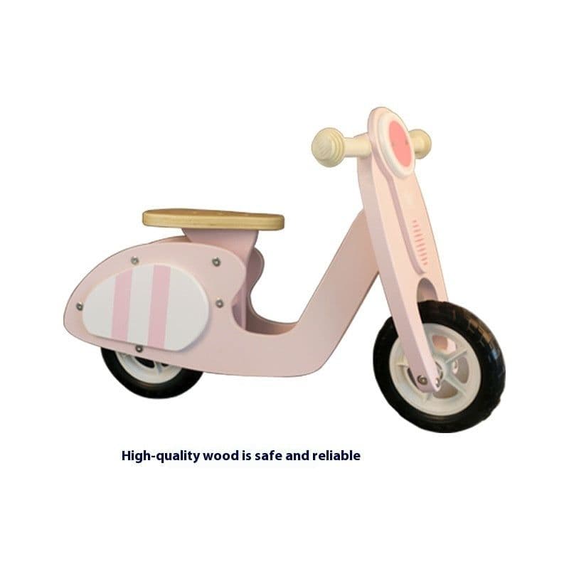 image-Children's Wooden Boys And Girls Balance Toddler Slip Scooter