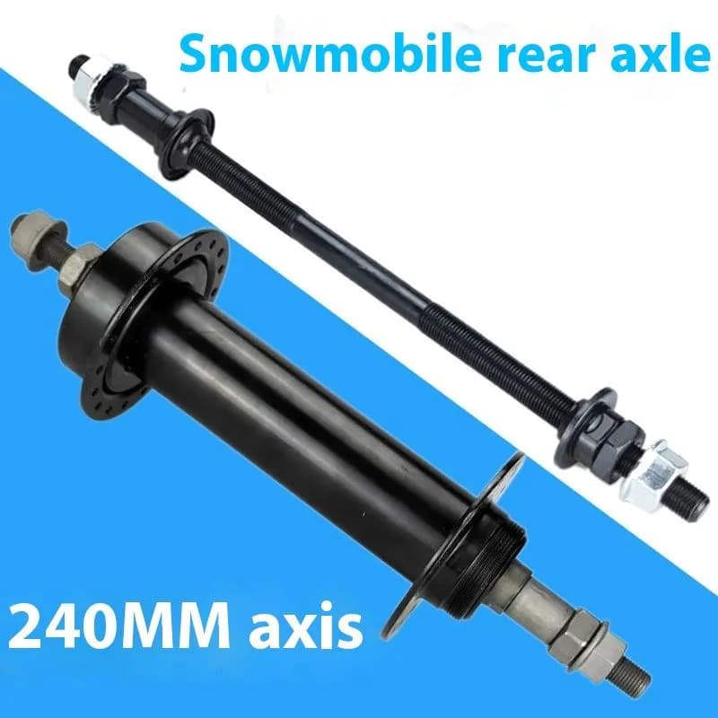 image-Mountain Bike Snowmobile A Rear Modified Solid Beam Axle
