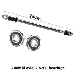 image-Mountain Bike Snowmobile A Rear Modified Solid Beam Axle
