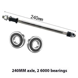 image-Mountain Bike Snowmobile A Rear Modified Solid Beam Axle
