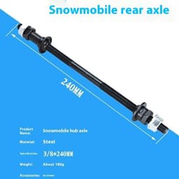 image-Mountain Bike Snowmobile A Rear Modified Solid Beam Axle