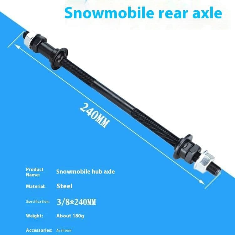 image-Mountain Bike Snowmobile A Rear Modified Solid Beam Axle