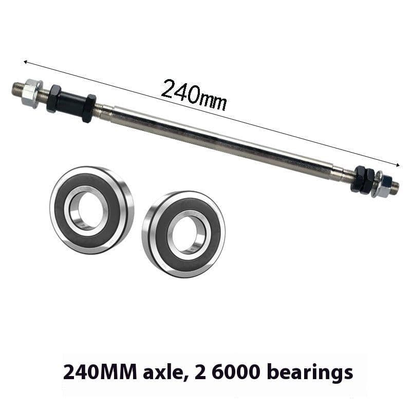 image-Mountain Bike Snowmobile A Rear Modified Solid Beam Axle