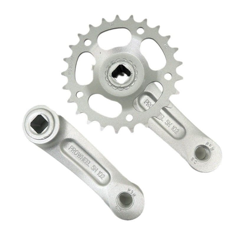 image-Children's Bicycle Crankset Aluminum Alloy Crank Sprocket