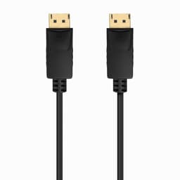 image-DisplayPort Cable Aisens A124-0740 Black 2 m 4K Ultra HD