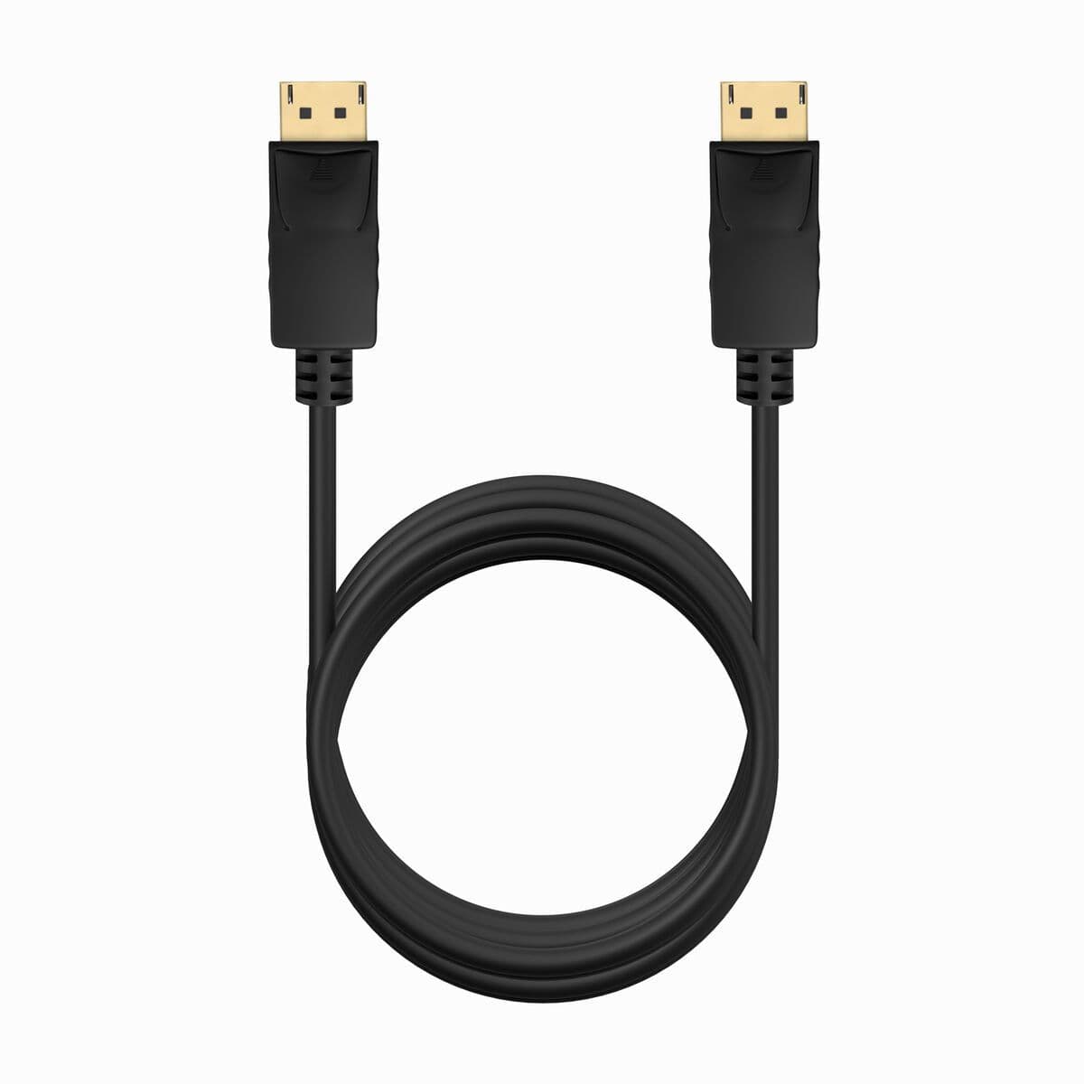 image-DisplayPort Cable Aisens A124-0740 Black 2 m 4K Ultra HD
